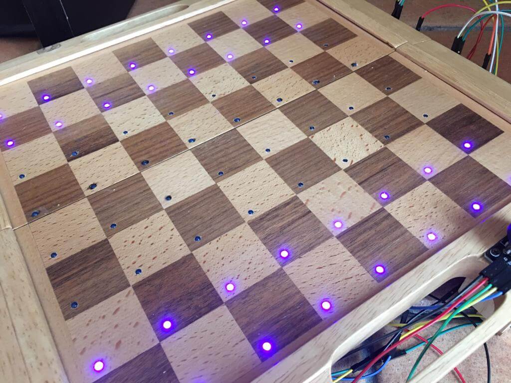Leds para inicio de partida